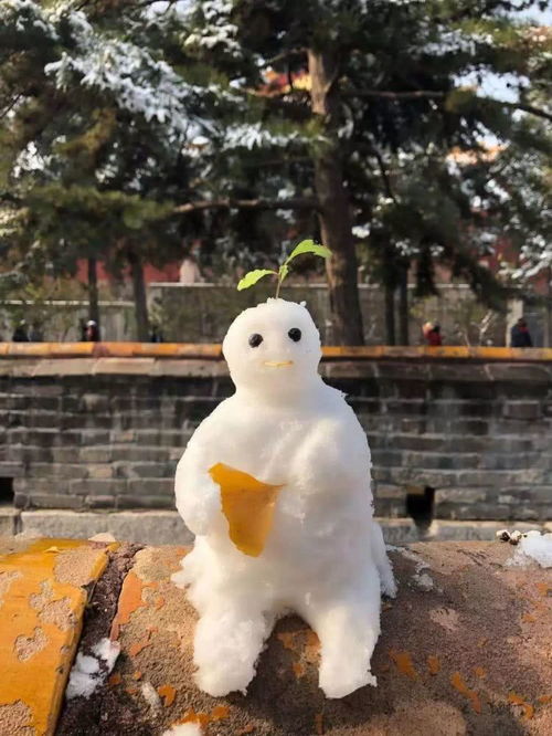 雪落京华 当北平故宫变身兔儿爷的冰雪乐园